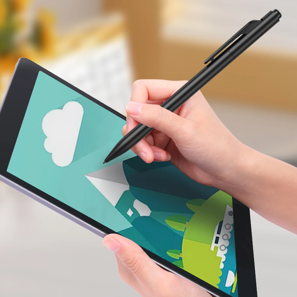 

EMR Stylus Pen for Remarkable 2 EMR Digital Pen Tilt 4096 Sensitivity Palm Rejection with 2 Pen Tips for Samsung Galaxy Tab