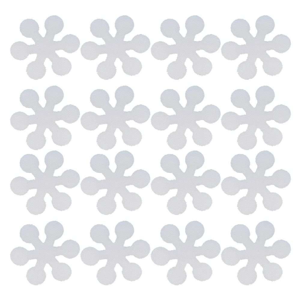 

20Pcs Anti-Slip Sticker Premium Snowflake Design Bathtub Non-Slip Strip for Bathroom Shower Kitchen Pool Stairs Use White