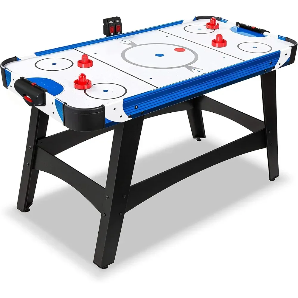 

58" Air Hockey Game Table with 2X Stronger Motor, Digital LED Scoreboard, Puck Dispenser & Complete Accessories