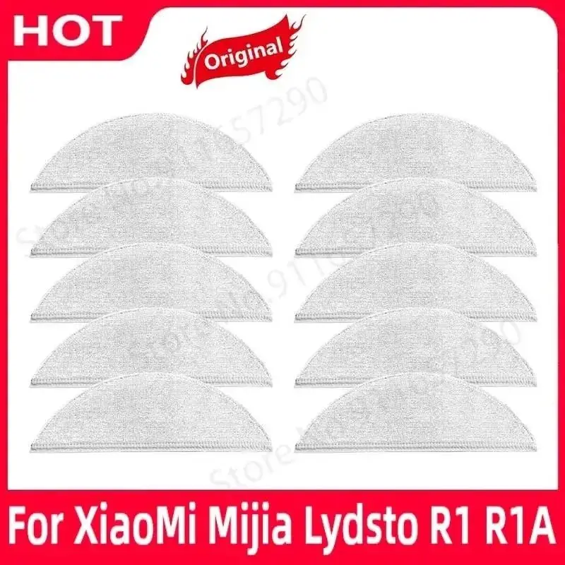 

New For XiaoMi Mijia Lydsto R1 R1A Mop Cloths Spare Parts Robot Vacuum Cleaner Mop Pad Accessories