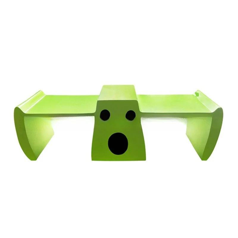 

FRP cartoon animal leisure seat shopping mall outdoor rest waiting for long bench