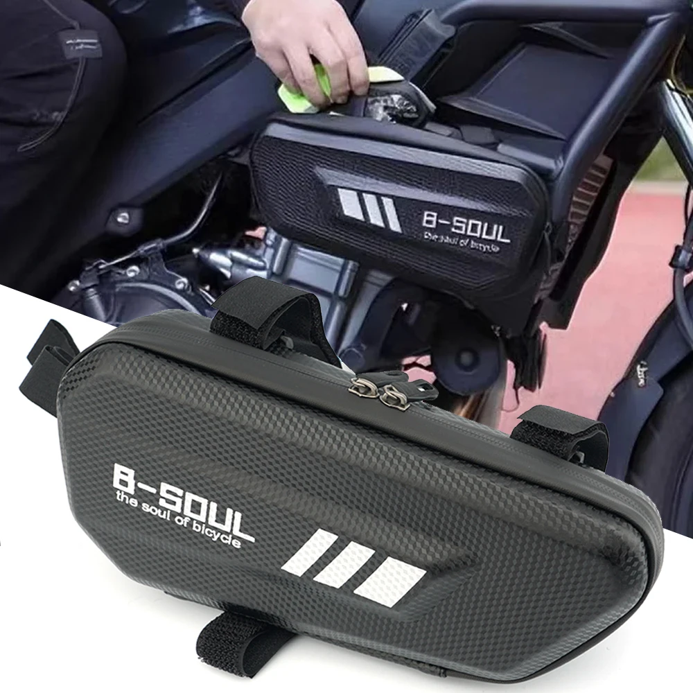 Motorcycle Waterproof Hard Shell Triangle Side Case Bag For QJMOTO QJ MOTO SRT 800 800X 800SX SVT 650 X SRT700 SRT 550 800SRT SR