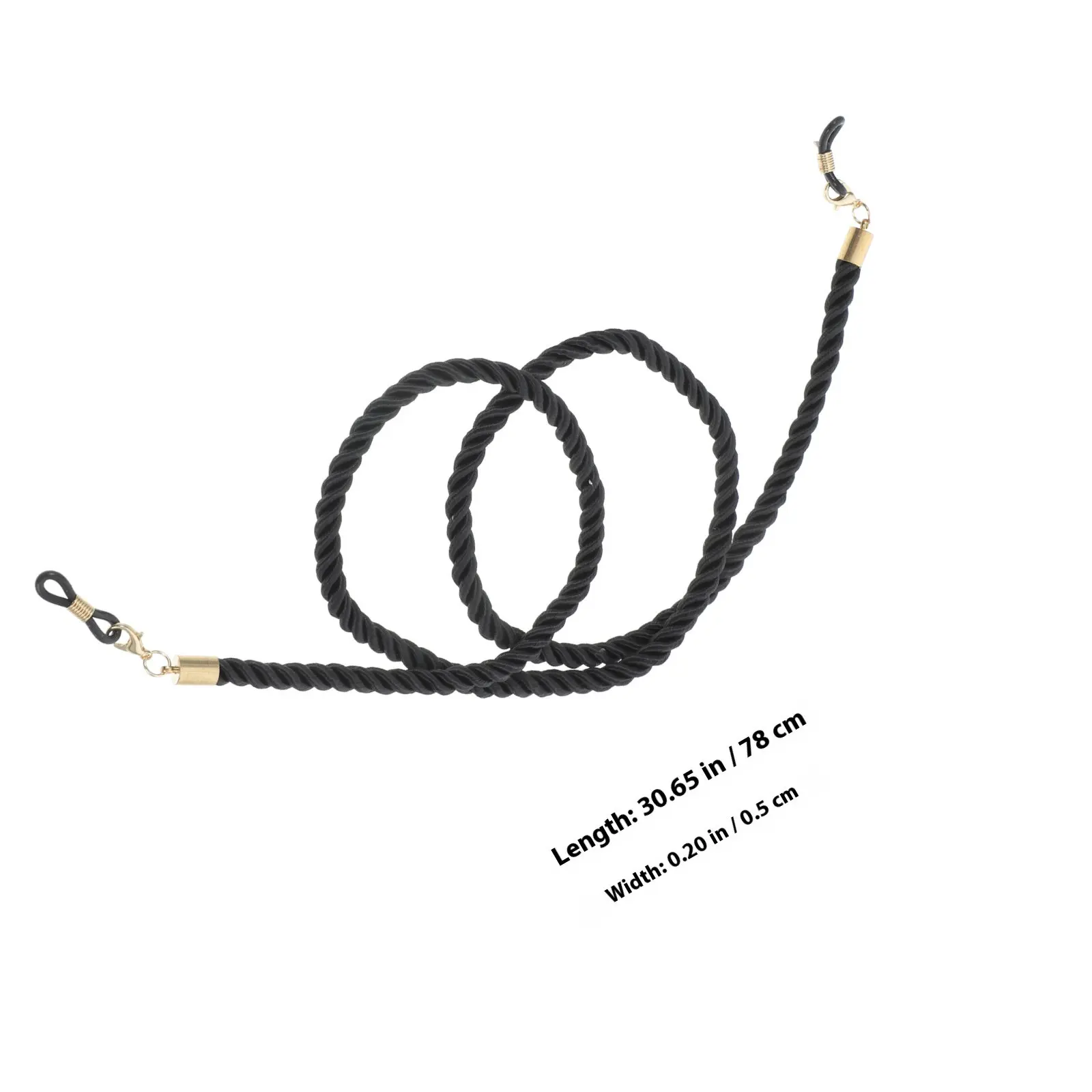 Glasses Lanyard Cord Eyeglass Chain Neck Strap for Sunglasses Earbuds Masks Anti Slip Secure Fit Sleek Modern Design Multiple