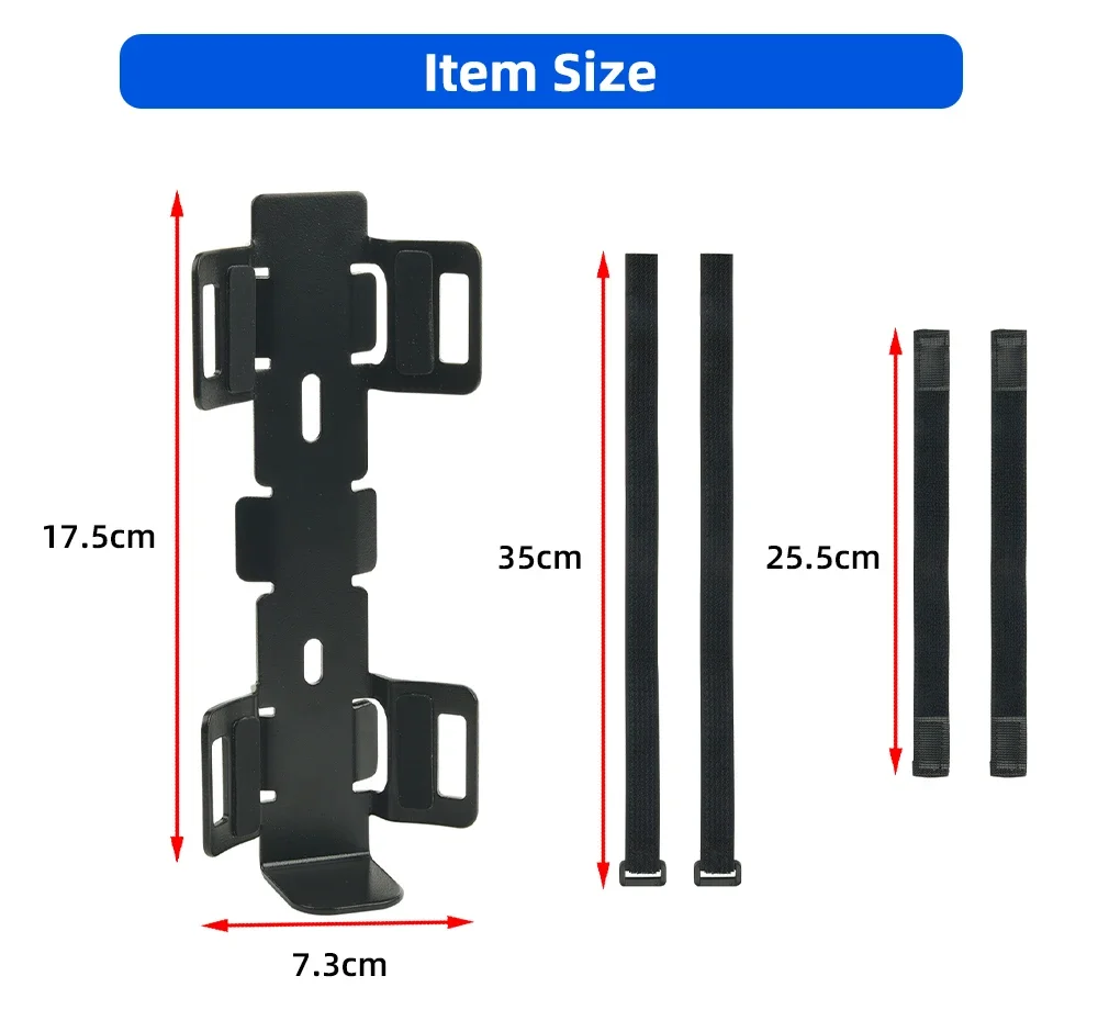 Description Picture 3 of itemRobust Holder for Bicycle Water Bottle Loudspeaker Hook/Loop Strap Quick Mount Release Fits JBL Speakers Bluetooth Sound Box