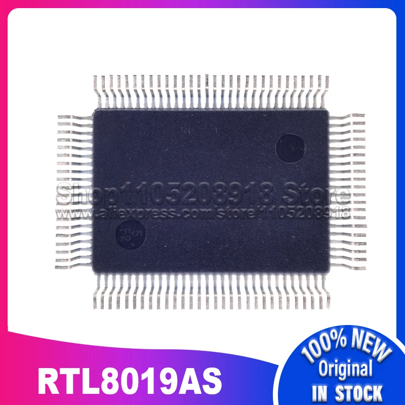 1 ~ 20 قطعة/الوحدة RTL8019 RTL8019AS RTL8019AS-LF QFP100 100% مخزون بقعة جديد #3
