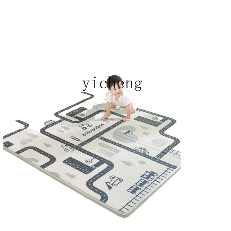 Tqh Baby Crawling Mat Foldable Thickened Baby Home Climbing Pad Living Room Children Game Mat