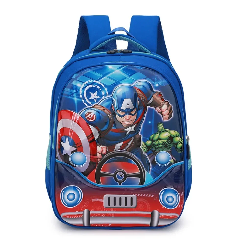 Cute Cartoon Spider-Man Kids Backpack Light Burden Spinal Protection Easy Travel Wear Resistant Durable High-capacity Backpack