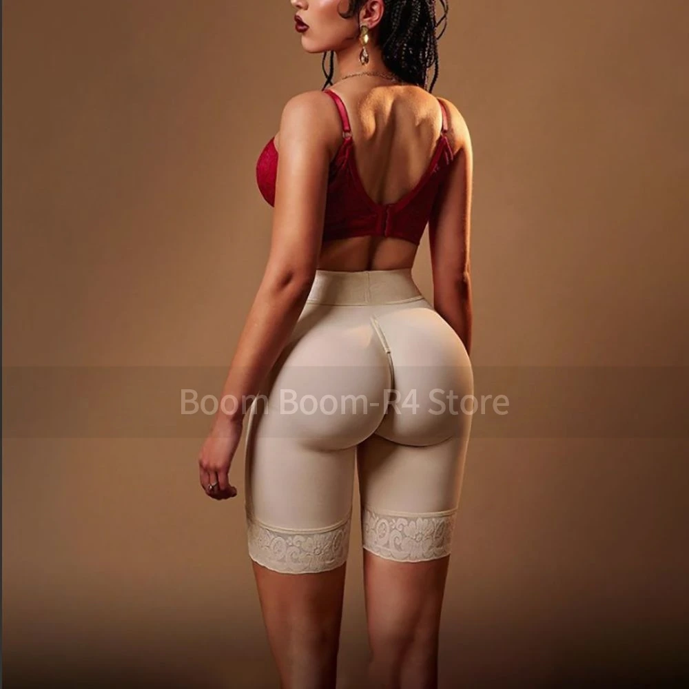 Fajas Colombianas Women Pants Underwear Butt Lifter Bum Hip Enhancer Body Shapers Shapewear Sexy Big Ass Lace High Waist