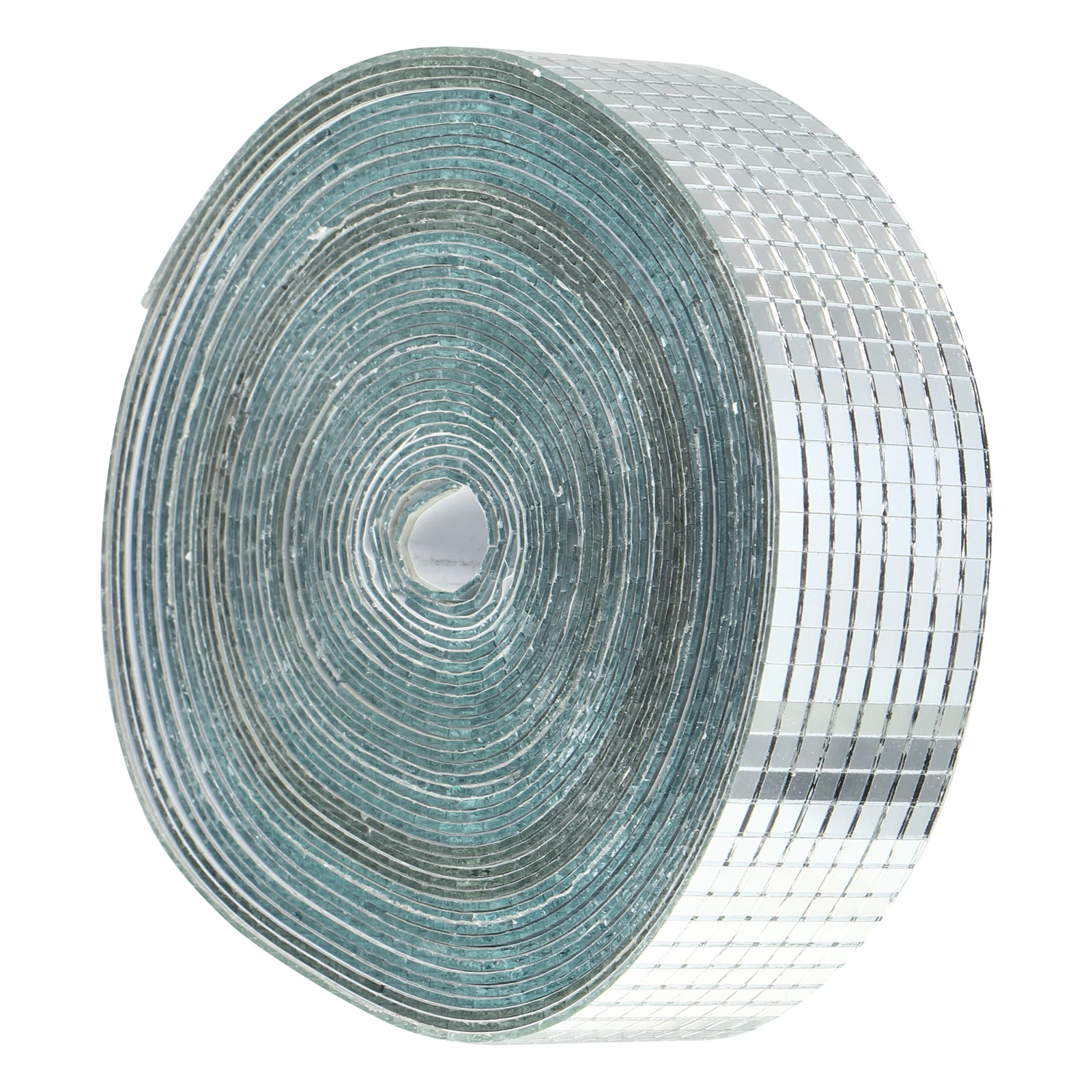 

Wall 10M 5x5mm Glass Fiber Tiles Silver 40mm Sticker Wide Waterproof Decals for Home Kitchen Bathroom