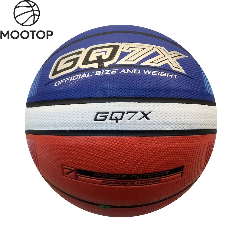 Ballon de basket-ball de taille standard professionnelle, en polyuréthane, unisexe, idéal pour la compétition et l’entraînement, offrant une excellente adhérence et une bonne capacité de saut, disponible en couleurs variées.