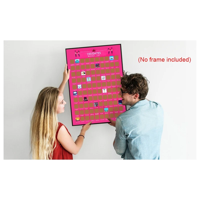 Scratch Off Poster Couples Bucket List Poster Things To Do Bucket List Scratch Poster With Scratching Tool