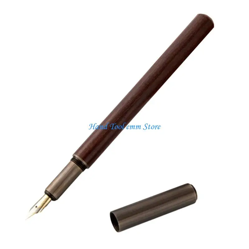 

H37F Роскошная ручка для каллиграфии в подарок для делового офиса, ведения журнала, гладкая авторучка для письма, авторучка с мм