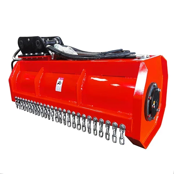 

800mm 1600mm Working Width Excavator Flail Mower Brush Cutter Attachment With Hammer Blades
