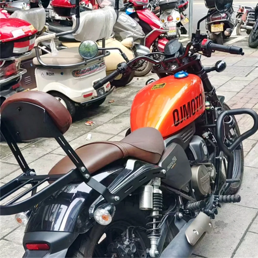 For QJMOTOR SRV 150 SRV150 QJ150-2N backrest modification rear backrest passenger lumbar support rear shelf armrest tailstock