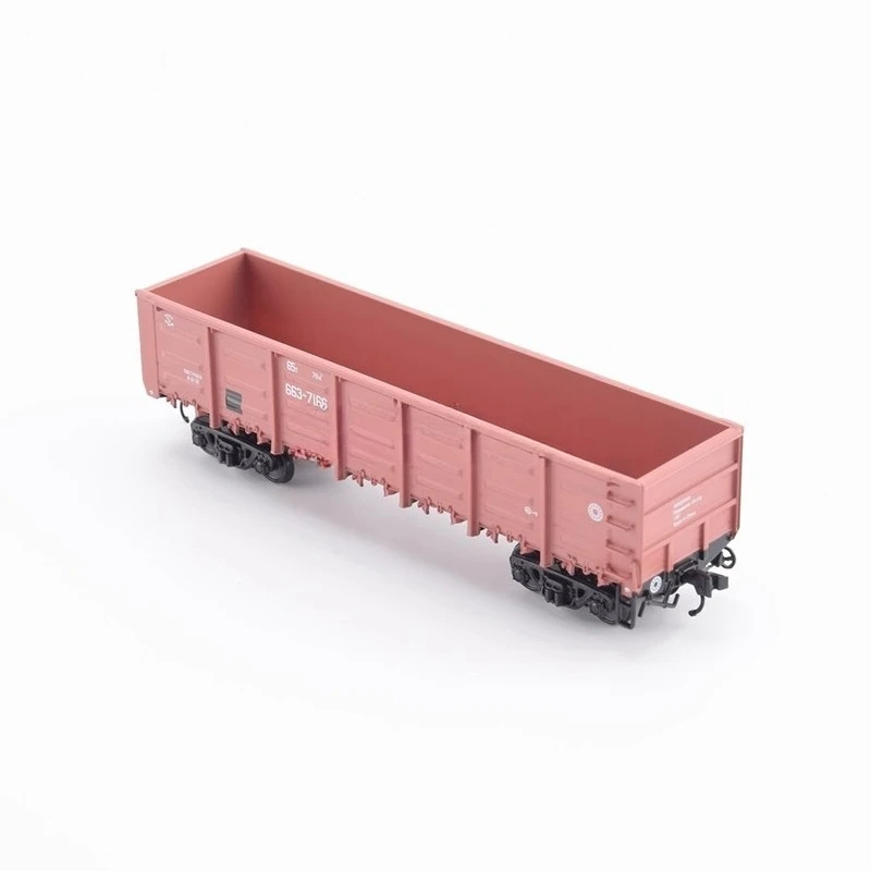 1/87 لعبة عربة السكك الحديدية سيارة مفتوحة GONDOLA-12-119 خام الفحم شحن قطار النقل SJLKN003 نموذج النقل الصبي لعبة هدية