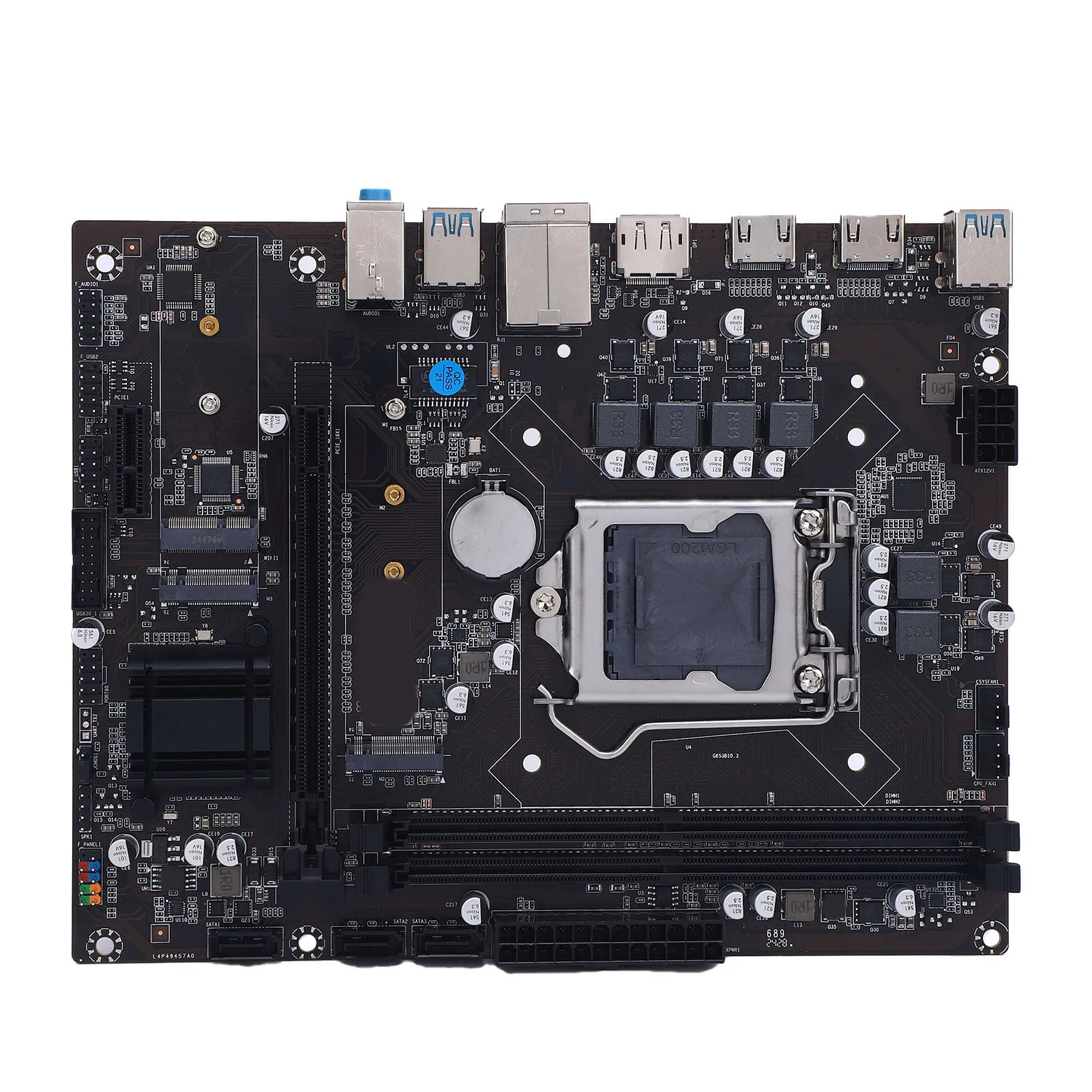 

H511 Gaming Motherboard LGA1200 ATX Support 10th/11th Gen Core I9/I7/I5/I3 DDR4 M.2 PCIe4 WiFi LAN SATA3.0x3 Computer Mainboard