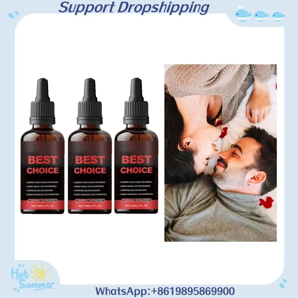 3PCS 30ml Secret Drops For Strong Men Increase Sexual Sensitivity Men Stamina Boosting For Adult Dropshipping