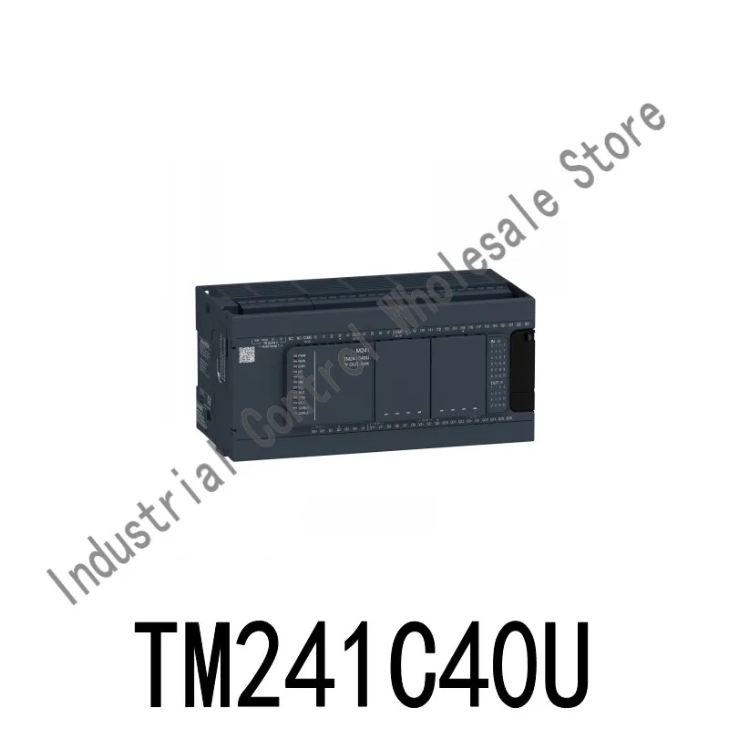 Novo original para módulo plc schneider tm241c40u