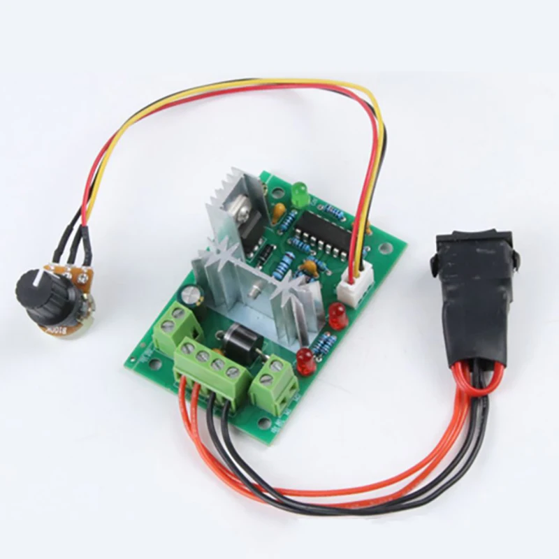 Universal PWM DC Motor Speed Controller, Controle Avançado e Reverso para Micro Motor, CCM2, 10-30V, PLC