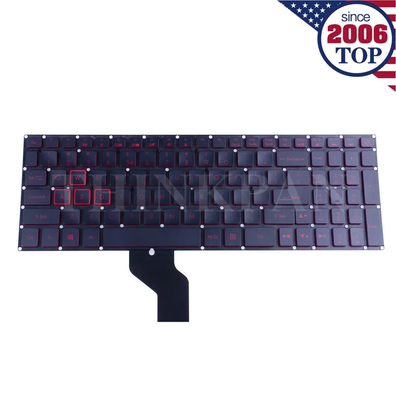 Backlit US Keyboard for For Acer Predator Helios 300 G3-571 G3-572 PH315-51 PH317-51