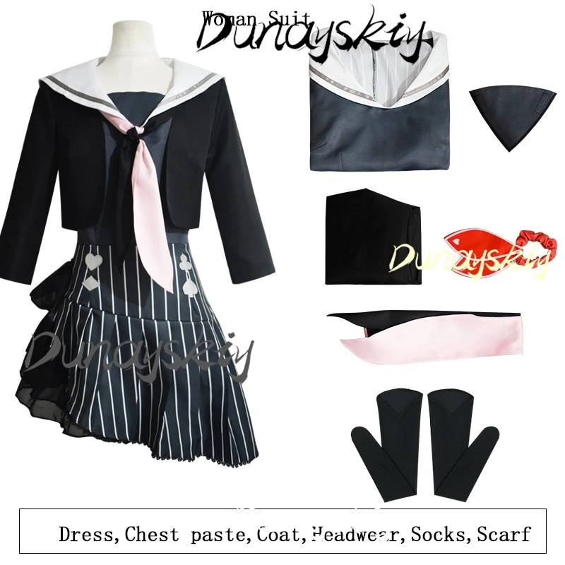 أزياء أكياما ميزوكي التأثيرية مشروع سيكاي الملونة المرحلة أمييا كوسبلاي لوليتا الزي فستان بحار المدرسة شعر مستعار مخصص