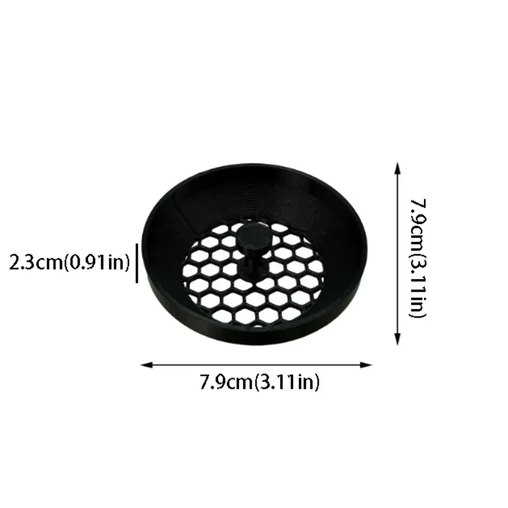 

Recyclable Plastic Water Trough Hole Covers Safe Material Portable Sink Filter Two Types Compact Sink Hole Cover Bathroom Sink