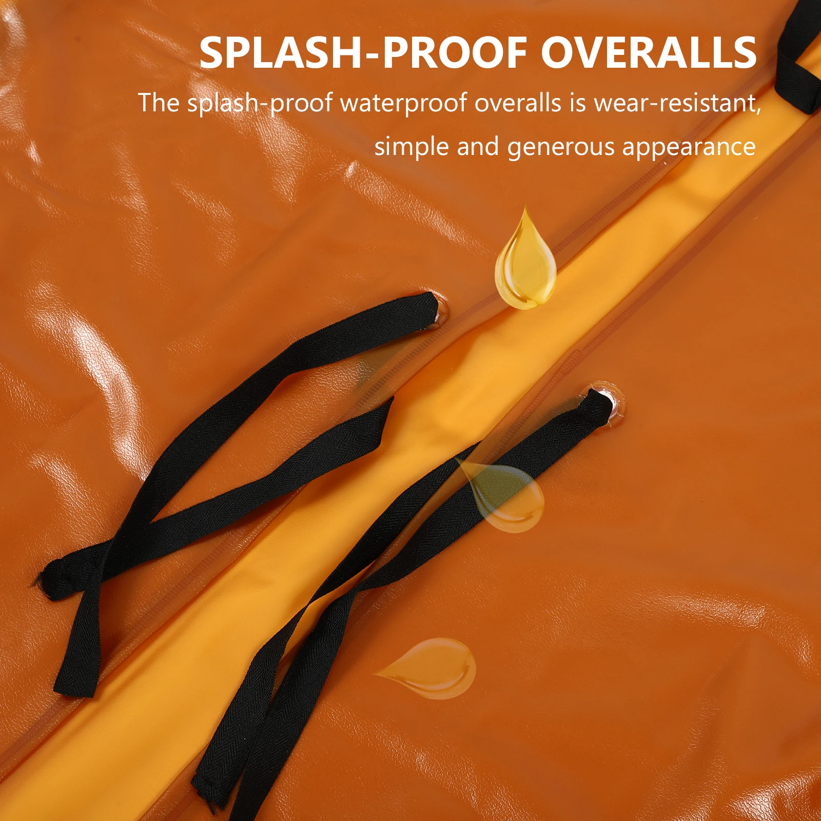 Водонепроницаемая спецодежда, брызгозащищенный комбинезон, дышащий халат для каменной фабрики, убоя, фермы, пищевой фабрики