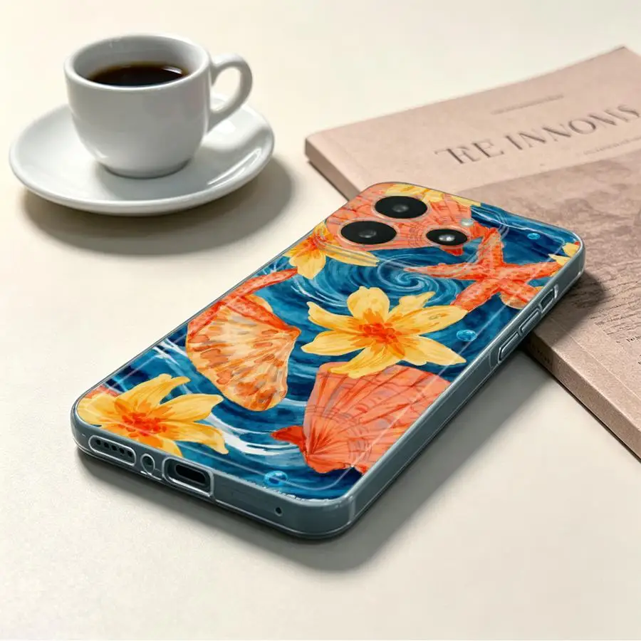 

Soft Phone Cover Case for Xiaomi Mi 11 Lite 11T Pro Sea Star