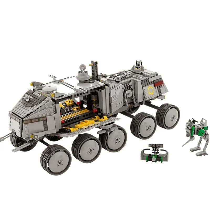 MOC 8098 Clone Turbo Tank Space Movie Series War Weapon Building Block Model DIY Children's Toy Gift bricks blocks