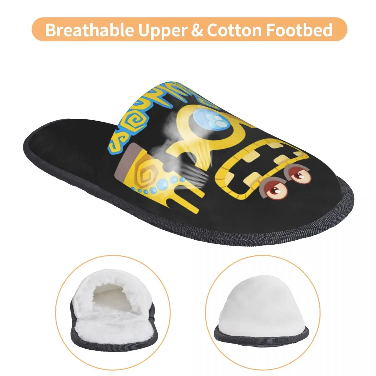 Wubbox sandal rumah My Singing monster langka sandal wanita nyaman busa memori Slip On kamar tidur sepatu sandal