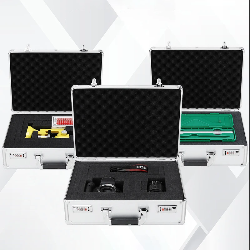 Handheld Toolbox Multifunctional Equipment Instrument Safety Protection Box Portable Hardware Tool Storage Case with Sponge