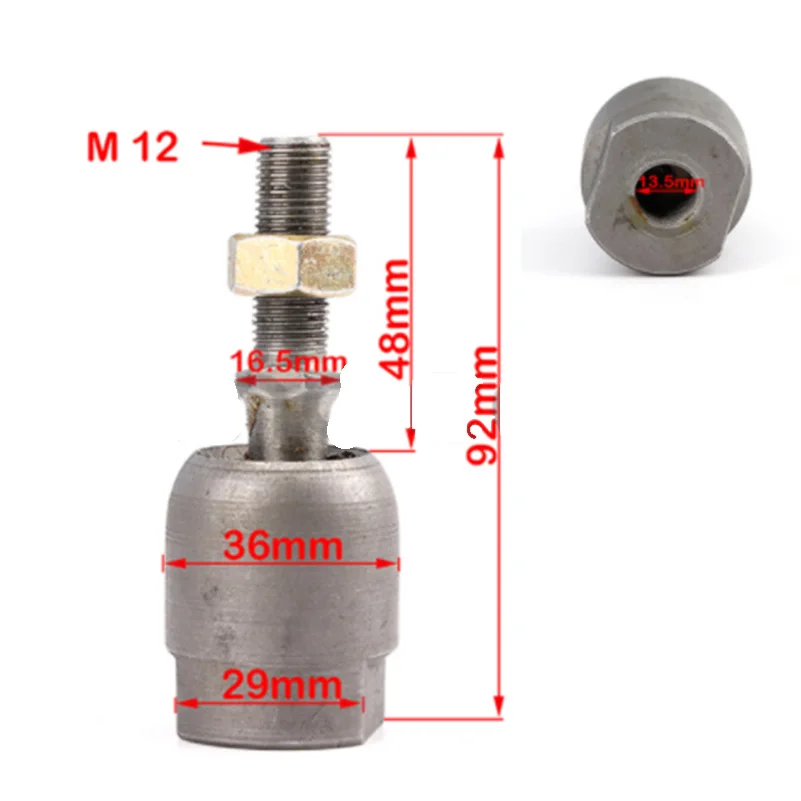 كارت مركبة M10/M12-M14 مجموعة وصلات كروية مناسبة للصين والعتاد الرف ترس نهاية أطقم عربات التي تجرها الدواب الذهاب توجيه UTV ATV أجزاء