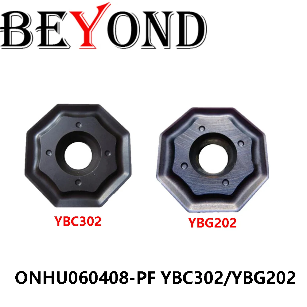 

Original ONHU060408-PF YBC302 YBG202 Cutter Milling Inserts ONHU CNC Turning Tools Carbide ONHU060408 PF Lathe Machine Metal