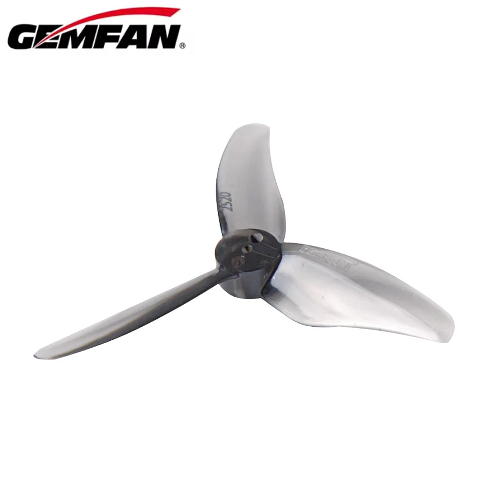 8Pairs (8CW+8CCW) Gemfan Hurricane 2520 2.5X2X3 3-Blade PC Propeller for Mini FPV Freestyle 2.5inch Drone 1404 motor view 5