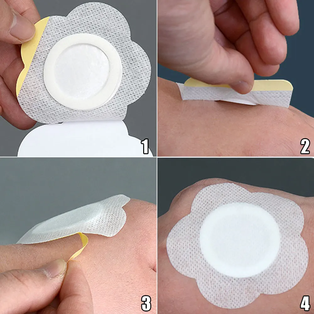 50-500 Stuks Wegwerp Ricinusolie Pack Zelfklevende Zelfklevende Navel Stickers Kwelbestendig Navel Protectors