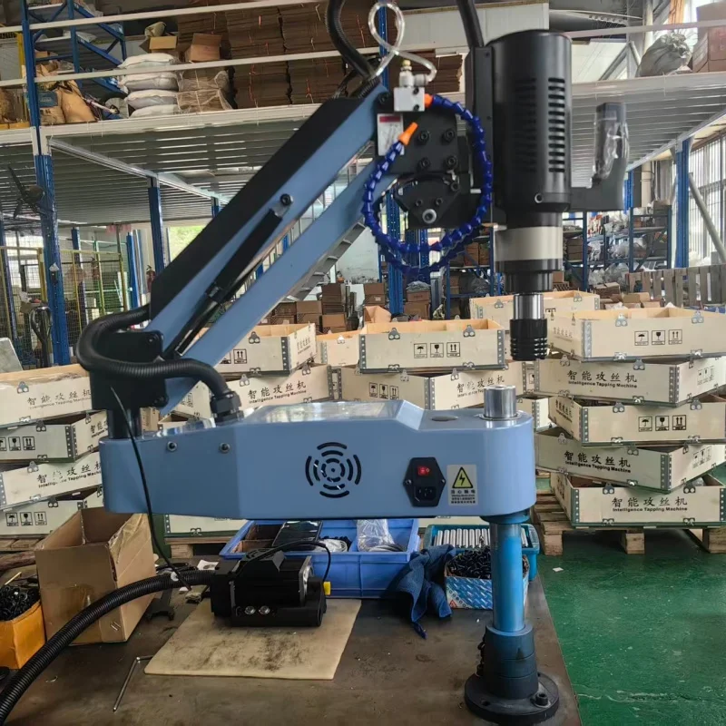 High Speed Drilling And Tapping Machine Multi Function Automatic M75 Thread Machine Desktop Metric Servo Thread Tapping Machine