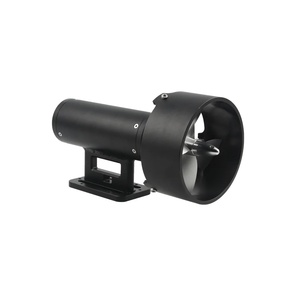 FATJAY KYI-15T-H 24V 15kg Propulsor submarino de empuje Totalmente cerrado IPX8 100m para RC Barco ROV Hidrofín