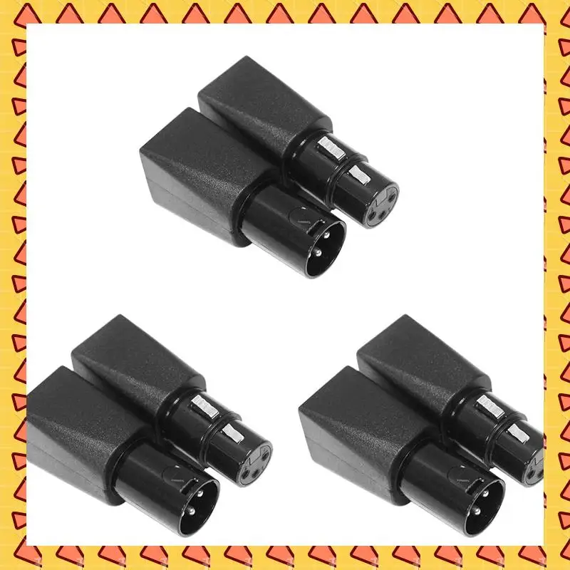 

A008 DMX To RJ45 Connector RJ45 Ethernet To 3 Pin XLR DMX Female & Male Adapter Sets (3PIN 3Pair)