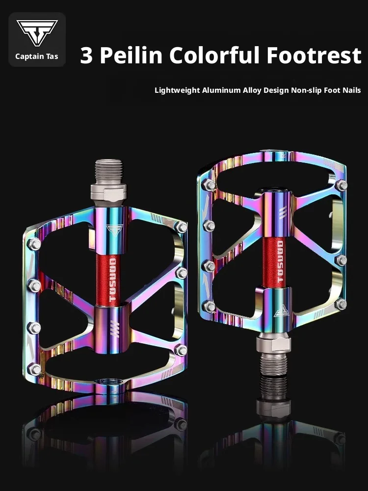 

3 Bearing Aluminum Alloy Pedal MTB Road Bike Sealed Bearing Pedals High Strength Non-Slip Pedals Bicycle Accessories