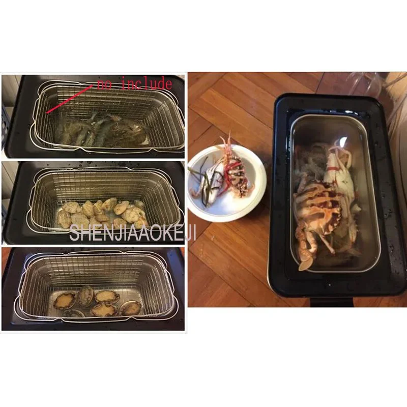 SVU-6LA Ultrasonic cooking machine Molecular cuisine and cleaning a machine for dual purpose low-temperature cooking machine 1pc