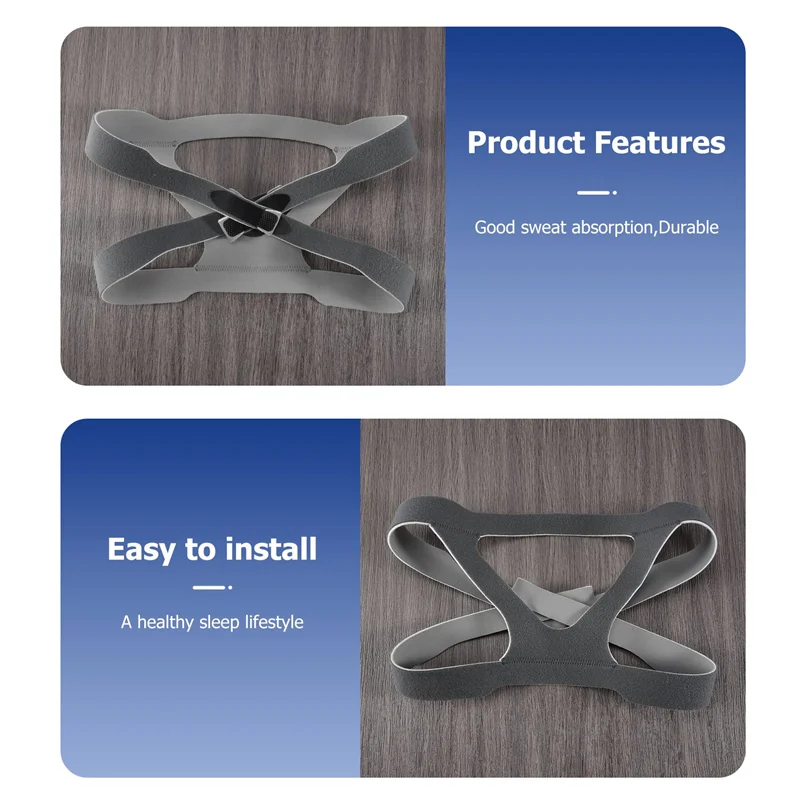 -ABPU لـ Resmed Wellcome قناع التنفس الصناعي عقال Cpap الأنف أغطية الرأس عقال عالمي