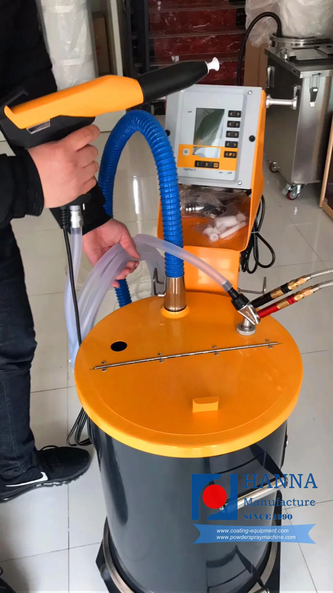 Metal Electrostatic Manual Powder Coating Machine with Powder Painting