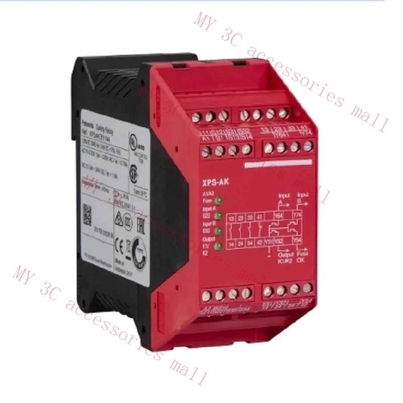 

Новый релейный модуль безопасности XPSAK351144 двухканальный E-Stop 120VAC 3n/o 1n/c