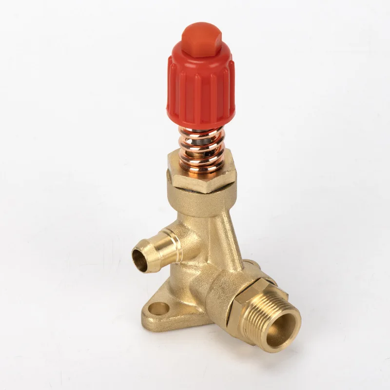 55/58 type high pressure cleaner pump head pressure regulating valve 2 two holes thickened pressure regulating parts