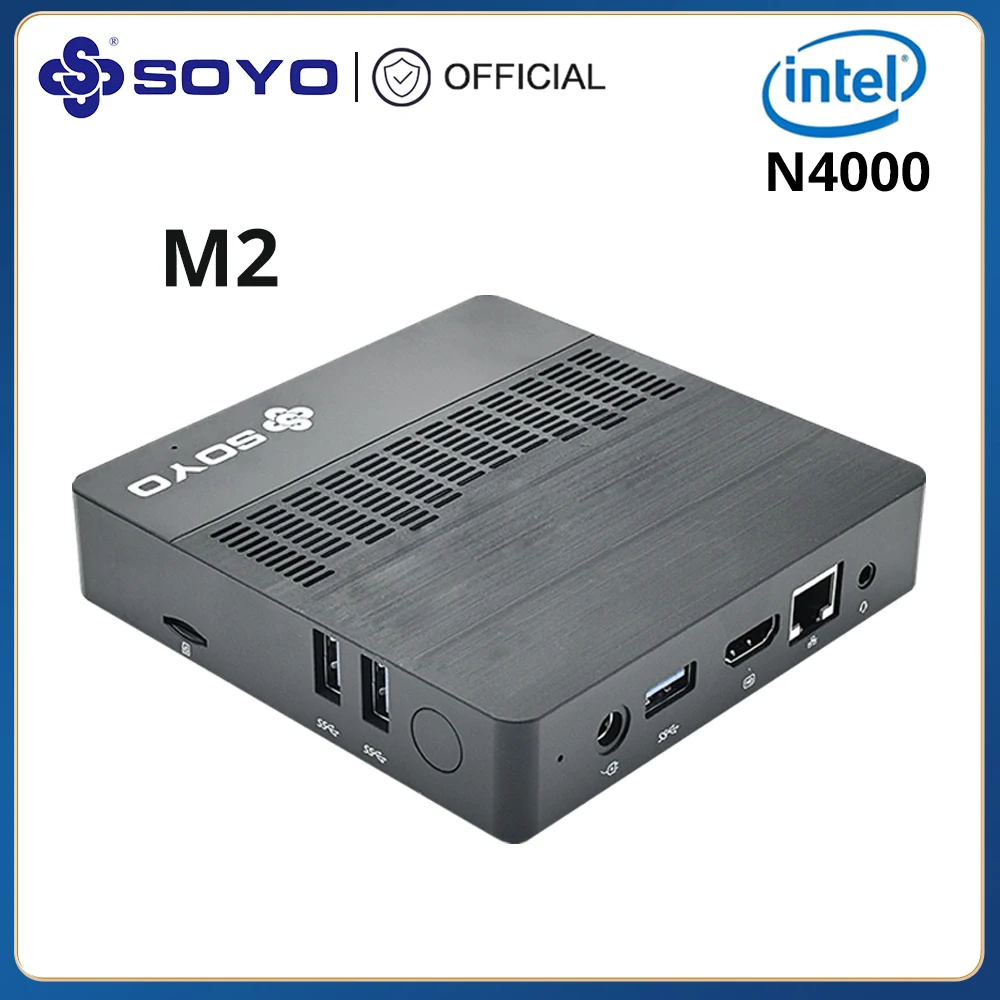 مُقيّم شامل لجهاز SOYO M2 Air Mini PC بمعالج Intel Celeron N4000: الأفضل للاستخدام اليومي والعمل عن بُعد