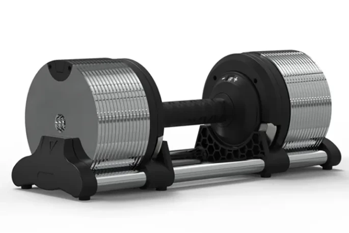 

Adjustable 2.2-pound Incremental Dumbbell Set With Free Steel And Rubber Fitness Equipment For Use In The Home And Gym With Cust