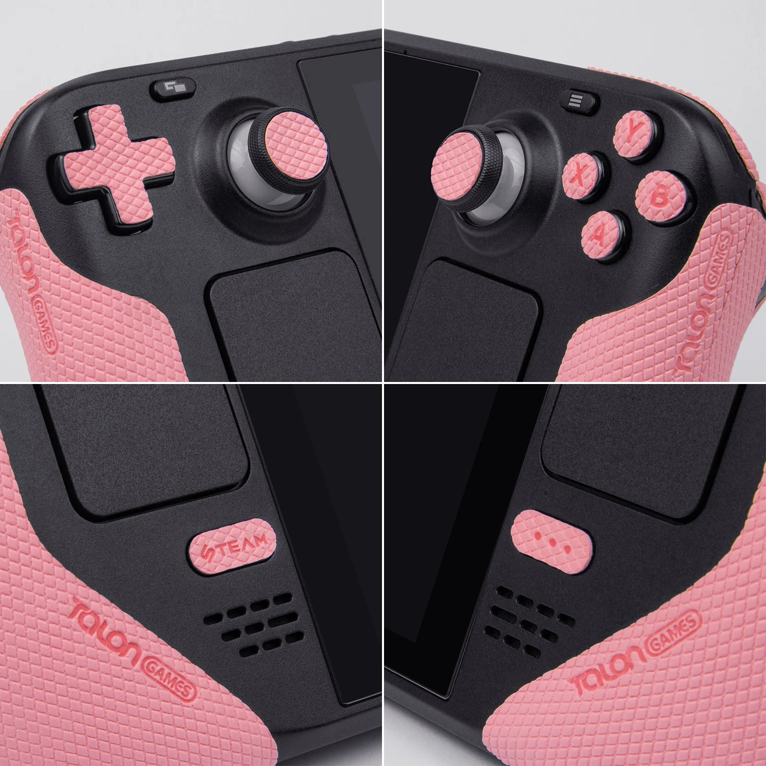 TALONGAMES Pro Version Controller Grip Tape Compatible with Steam Deck,Buttons,Trigger,Non-slip Anti Sweat (Light Pink) 5