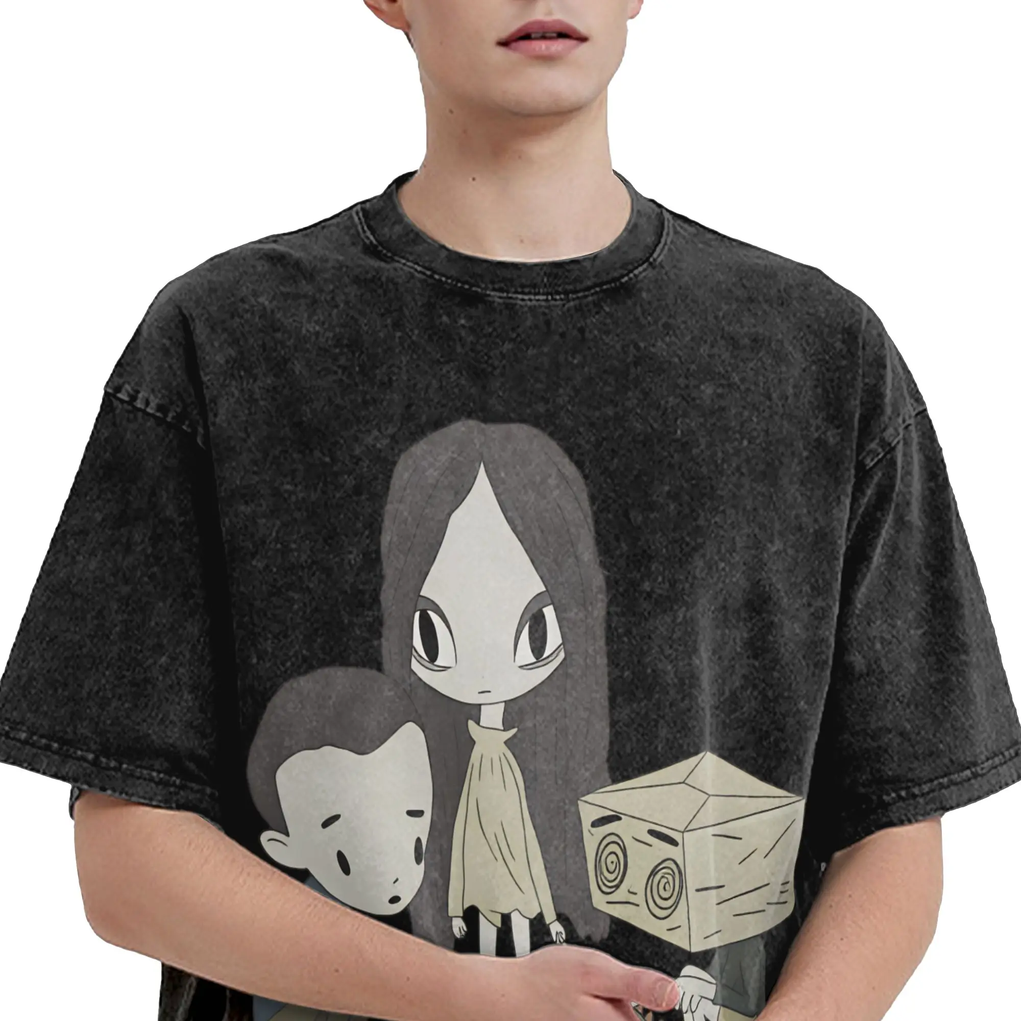 It’s Okay to Not be Okay Cartoon T-Shirt  Harajuku T-Shirts Short-Sleeved Awesome Tshirt Summer Cotton O-Neck Oversize Clothing
