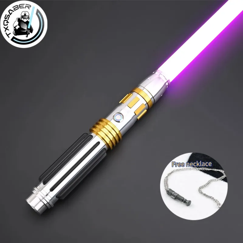 

TXQSABER Mace Индуистский световой меч с жестами, чувствительный к зажиганию, гладкие качели, лазерный меч, управление Bluetooth, металлическая рукоять, игрушки для косплея