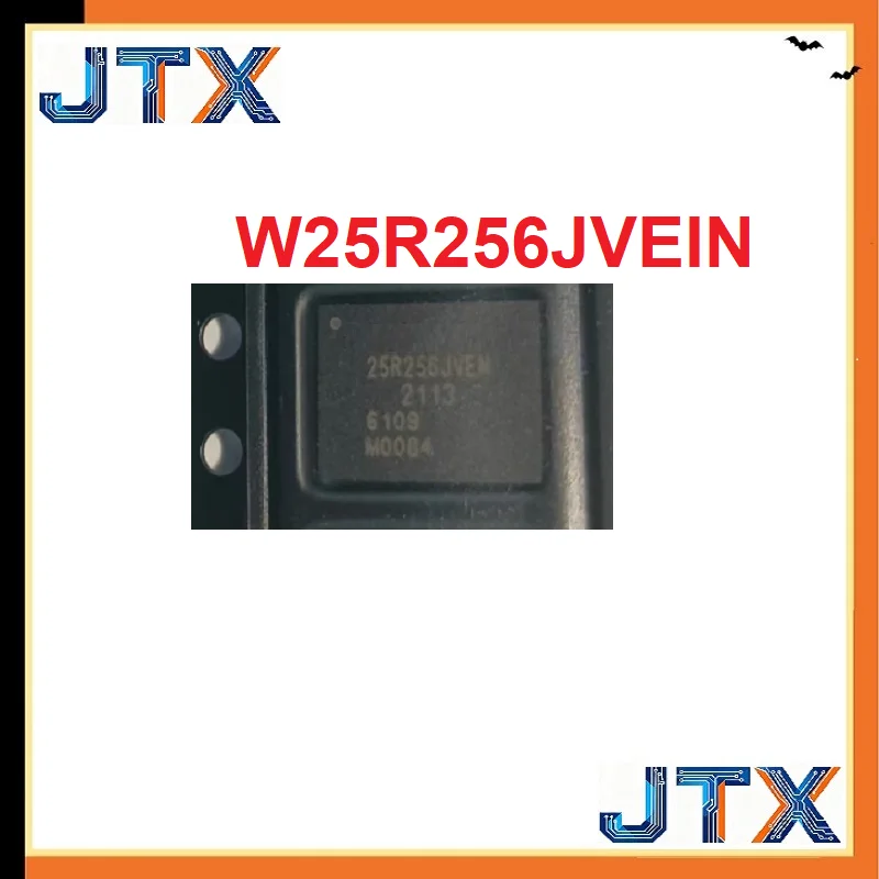 

10PCS/LOT 25R256JVEN WSON8 W25R256JVEIN